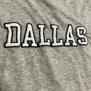 Oversized Dallas, gray T-shirt